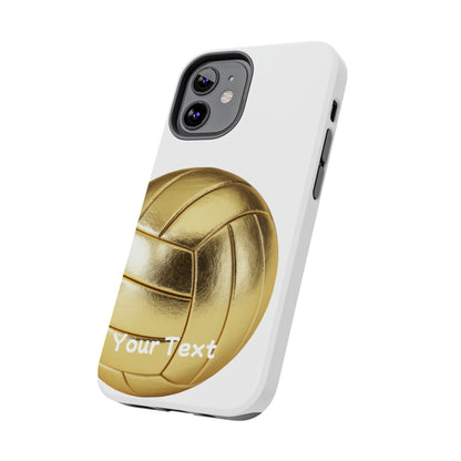 Golden Volleyball Phone Case