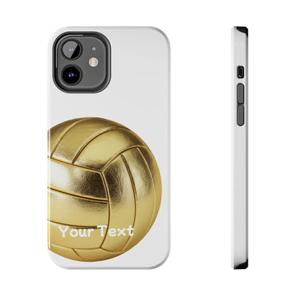 Golden Volleyball Phone Case