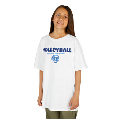 Kids "Dig It Like You Mean It" Volleyball Tee