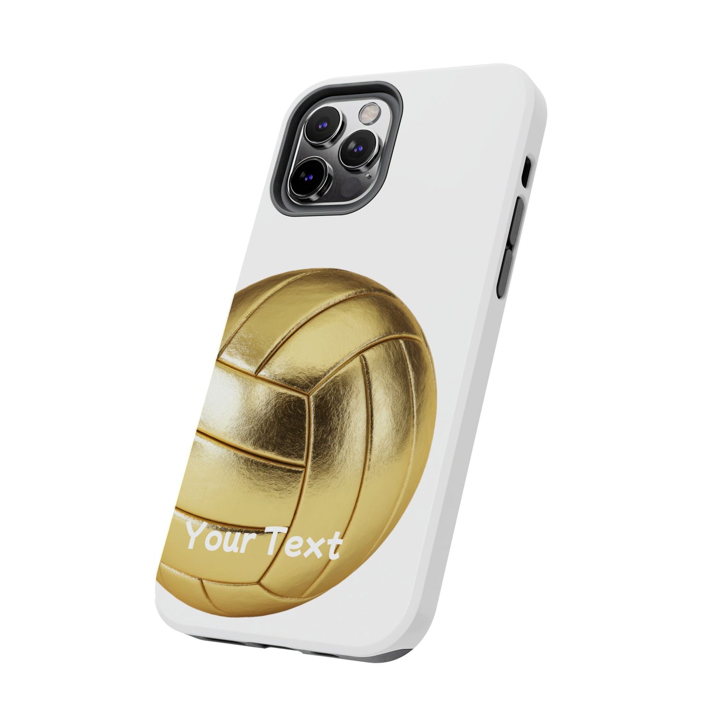 Golden Volleyball Phone Case