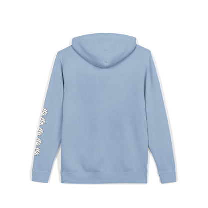 Cozy Volleyball Hoodie - Light Blue