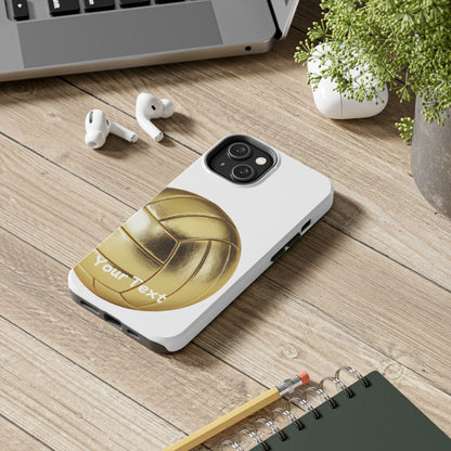 Golden Volleyball Phone Case