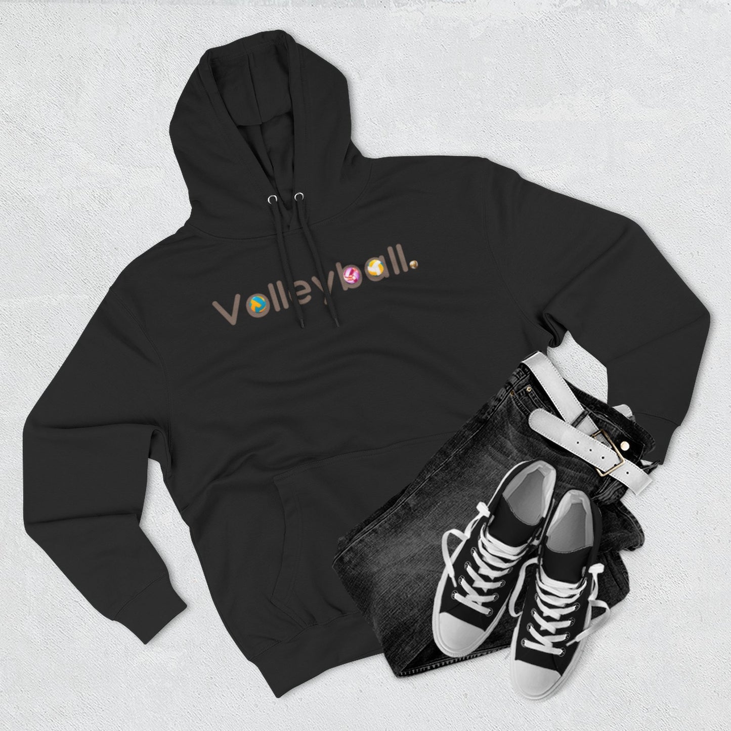 Court Royalty Volleyball Hoodie