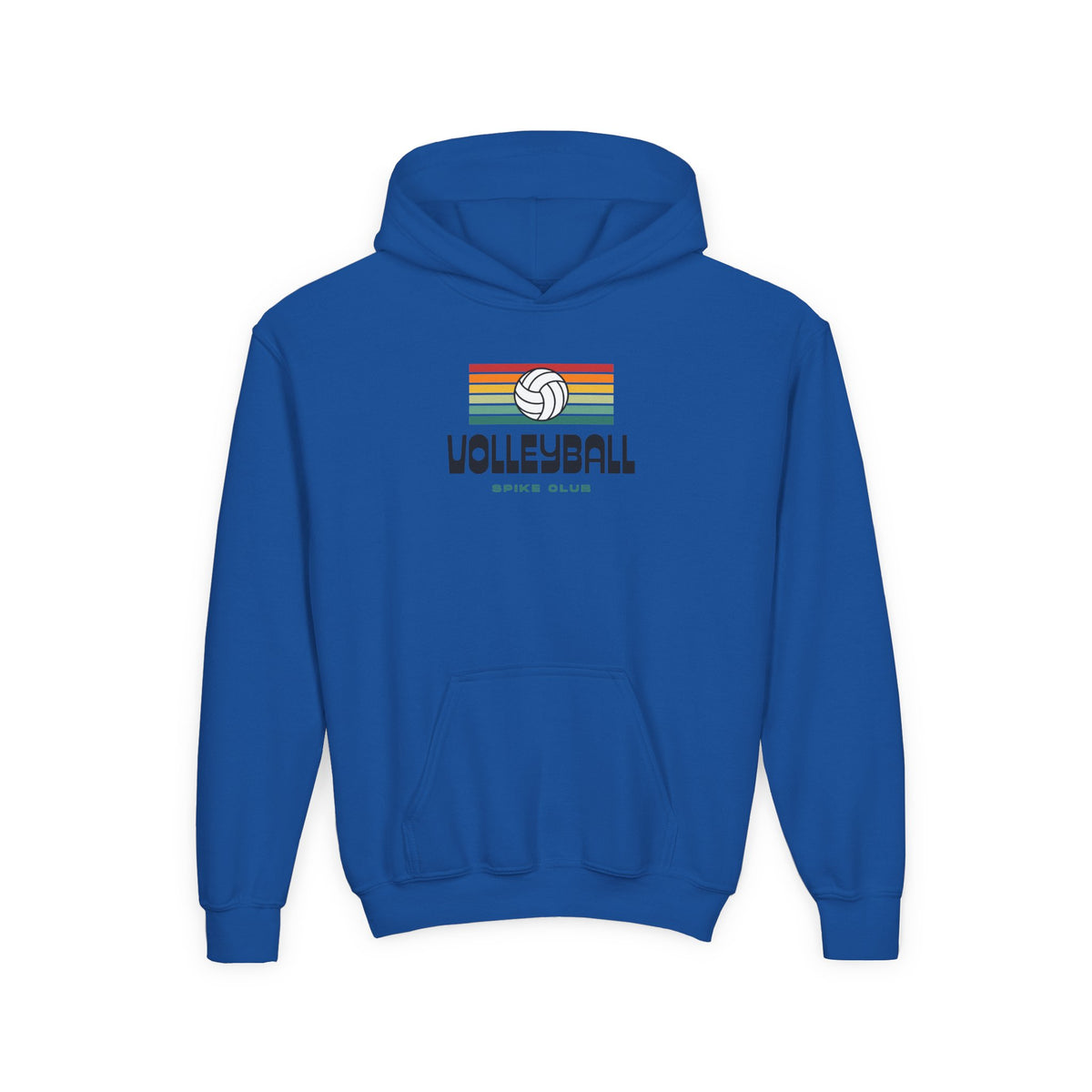 Retro Youth Volleyball Hoodie