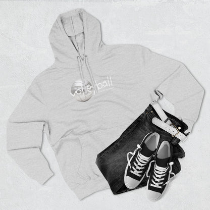 Hustle. Hit. Never Quit. Volleyball Hoodie