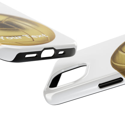 Golden Volleyball Phone Case