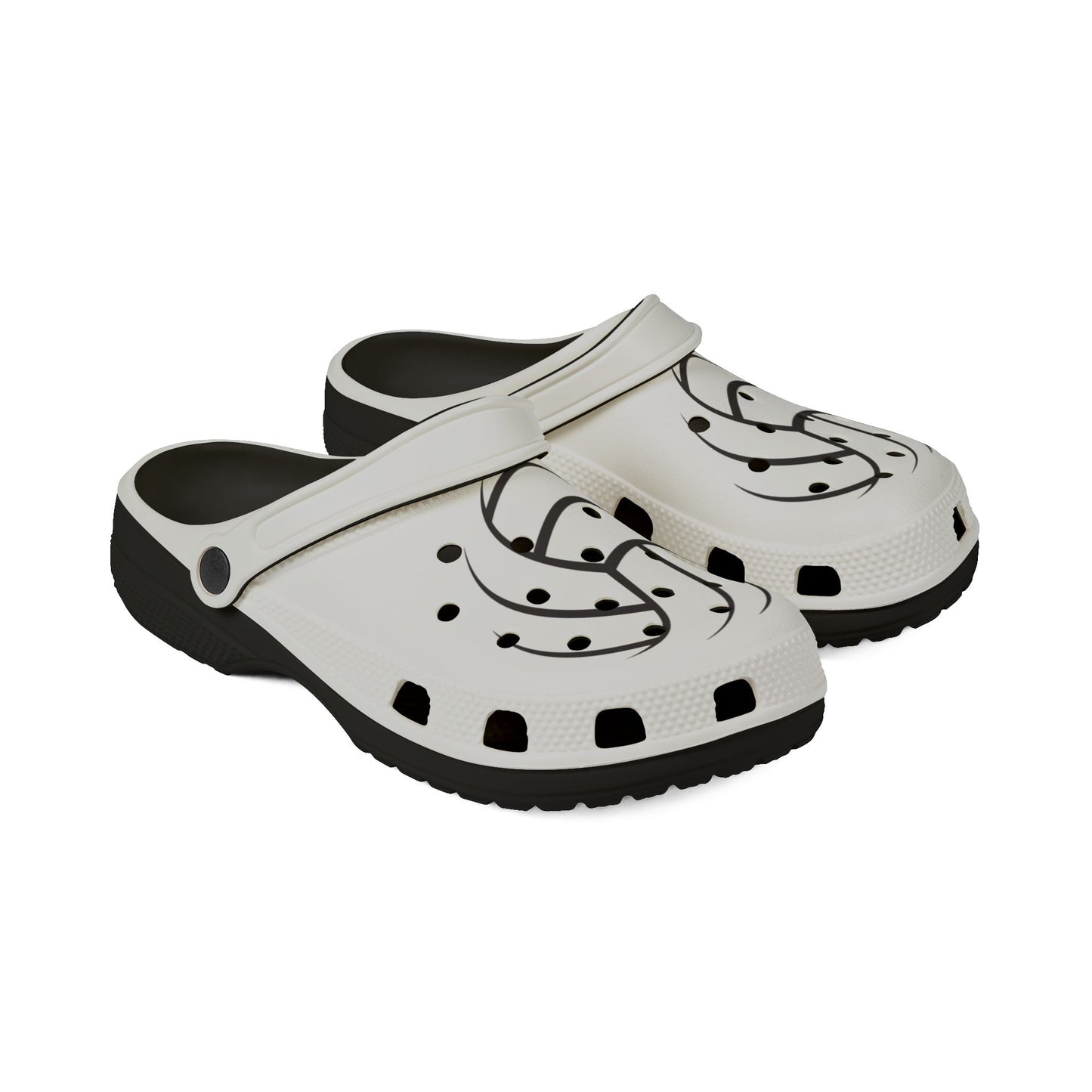 Volleyball Graphic EVA Foam Clogs — Lightweight Slip-On Shoes